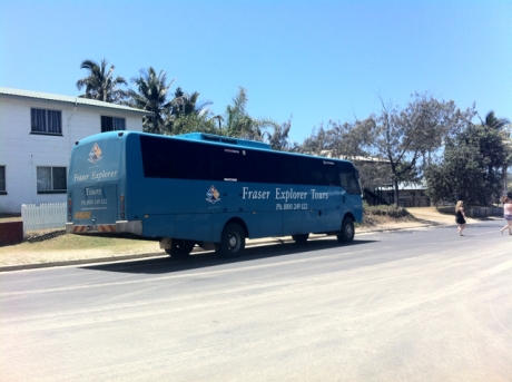 Our Fraser Island Transport for the day...